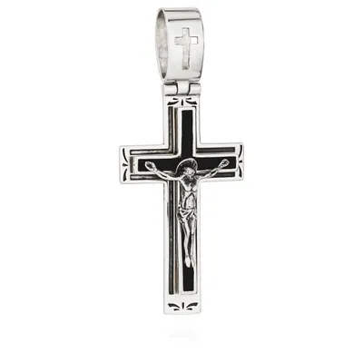 Produktbild von 925 Silber Kreuzanhänger 44 mm x 25,7mm Kruzifix Jesus Christus Kettenanhänger