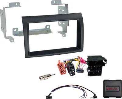 Image de Kit 2-DIN compatible avec Citroën/Fiat/Opel/Peugeot tableau de bord ouvert SWC