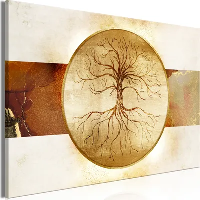 Zdjęcie produktu dla Nowoczesna fototapeta ścienna b-A-0677-b-a (120x80 cm) - 1 szt. obrazy fotografia na płótnie zdjęcie dekoracja obrazy na ścianę art print DRZEWO ŻYCIA