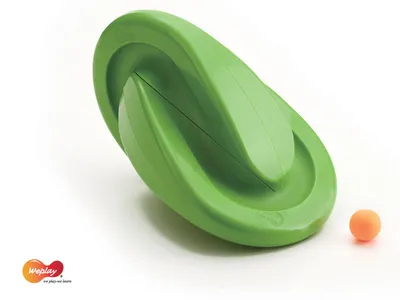 Productafbeelding van Weplay Forever Up & Down, klein, groen, met 2 ballen