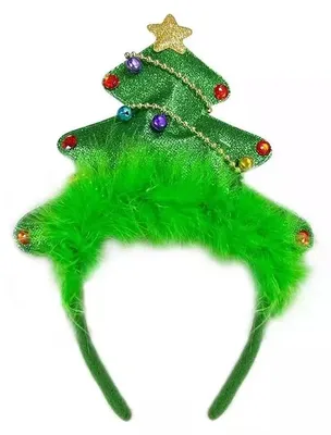Produktbild von Weihnachtsbaumschmuck Schmuckband Grün 1 Stück Universalgröße 250 x 170 mm