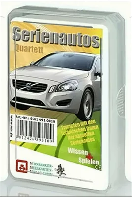 Produktbild von Nürnberger Spielkarten - Quartett Serienautos