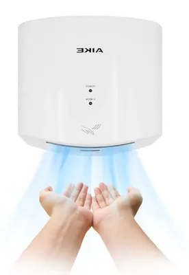 Productafbeelding van Elektrische Handdroger 10 Seconden Droog, 1400 Watt Compact voor Restaurantbadkamers en Kleine Kantoren