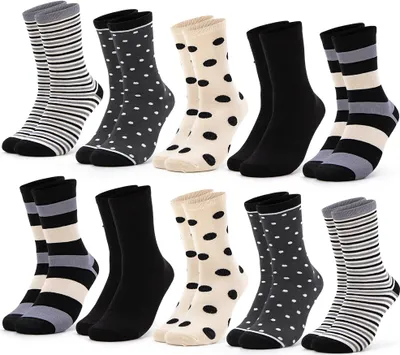 Produktbild von Occulto Damen Baumwollsocken 10er Pack (Modell: Lotte)