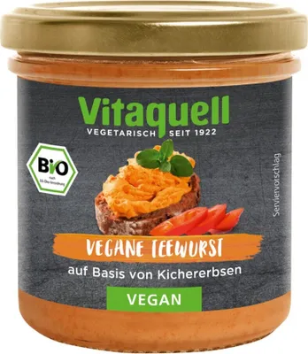 Image de Pâte à tartiner végétalienne - saucisse au thé 125g
