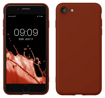 Produktbild von kwmobile Handyhülle für iPhone SE 2022 Hülle / iPhone SE 2020 / iPhone 8 / iPhone 7, für iPhone SE Hülle - Schutzhülle für kabelloses Laden - Case in