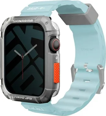 Image de Skinarma Shokku Apple Watch Strap 45/44/42Mm Blue/Blue