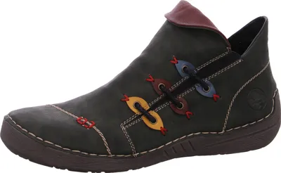 Produktbild von Rieker Damen Stiefeletten Boots 72581, Größe:39 EU, Farbe:Grün