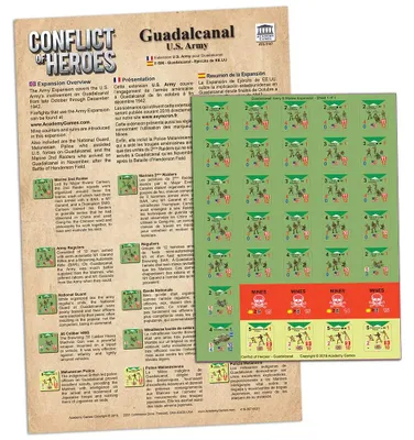 Productafbeelding van Conflict of Heroes: Guadalcanal - Uitbreiding - Engelstalige editie