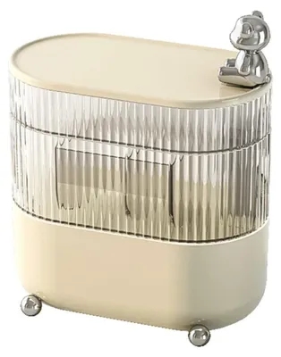 Produktbild von INF Multifunktionale ABS Aufbewahrungsbox – Schreibtisch Kabel & Ladegerät Organizer
