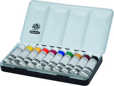 Produktbild von Schmincke Malkasten Horadam Aquarell-Farben 10 x 15ml Tuben 72 701 097