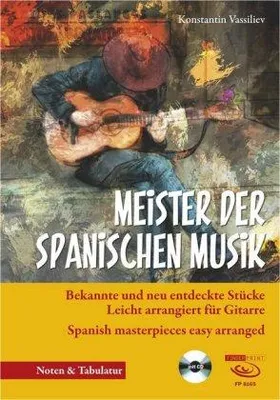 Produktbild von Meister der spanischen Musik, m. Audio-CD