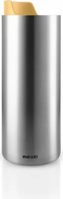 Immagine prodotto di Eva Solo Urban To Go Cup Golden Sand, Thermobecher, Isolierbecher, Iso Becher, Edelstahl / Kunststoff, 350 ml, 567104