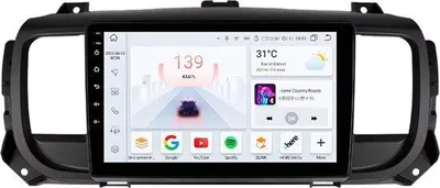 Produktbild von Autoradio mit Bluetooth und CarPlay für Peugeot Expert 3, Citroën Jumpy 3 und SpaceTourer (2016–2021) – Kompatibel mit Apple und Android – Stereoanlage mit Navigationssystem – 4 GB RAM, 32 GB Speicher