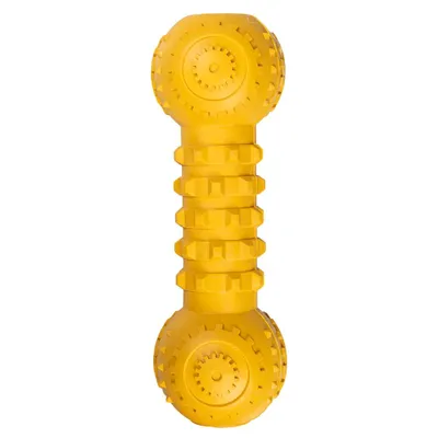 Produktbild von Duvo+ Hundespielzeug Griplay Dumbbell gelb