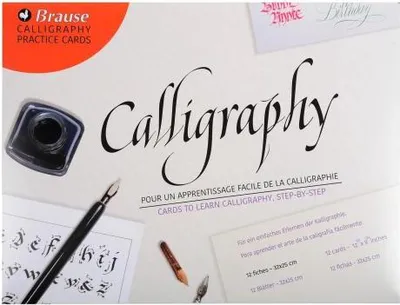 Produktbild von Brause 3x Lernbogen für Kalligrafie 194B
