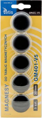 Produktbild von Tafelmagnete 30mm/5 schwarz