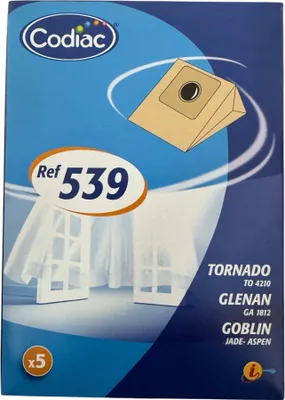 Produktbild von Codiac 5 Staubsaugerbeutel kompatibel AEG Smart, Clatronic, Dirt Devil, Y05
