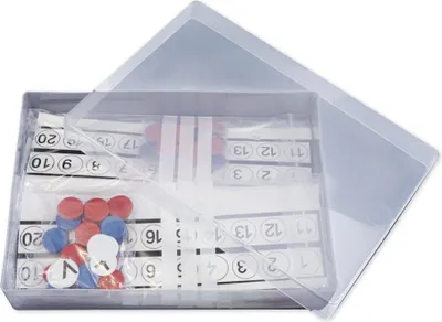 Produktbild von TimeTEX Satz Rechenleisten/Plättchen-Sets Zahlenraum bis 20, in Box, 198-tlg.