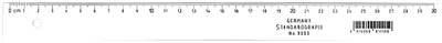 Produktbild von Standardgraph Lineal transparent 30 cm, Facetten beidseitig