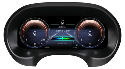 Produktbild von Carplay, Armaturenbrett-Instrumentencluster, 12,3 Zoll Display, kompatibel mit Mercedes-Benz Vito 2016 - 202, Cluster