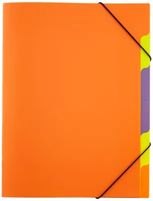 Immagine prodotto di Pagna® 41803-09 Organizer Funky School - A4, 5 scomparti, PP, arancione