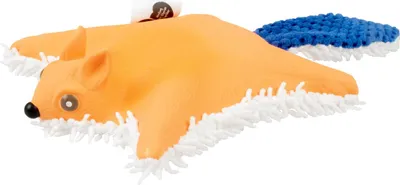 Produktbild von Duvo+ Hundespielzeug Eichhörnchen Plüsch/Latex orange/blau
