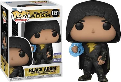 Produktbild von Funko Pop! Black Adam (2022) - Black Adam #1251 2022 Winter Convention Exclusive