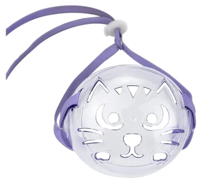 Produktbild von Haushaltsmaulkorb für Katzenwelpen - Transparenter Pflegemaulkorb aus weichem Material - Tragbarer Katzenmaulkorb für Baden, Krallenschneiden und Medikamentengabe