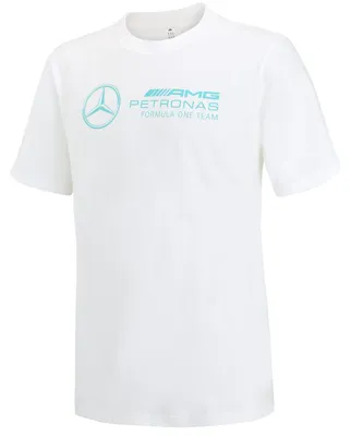 Produktbild von adidas Mercedes AMG Formula one Team DNA T Shirt Herren, Größe:L, Farbe:Weiß