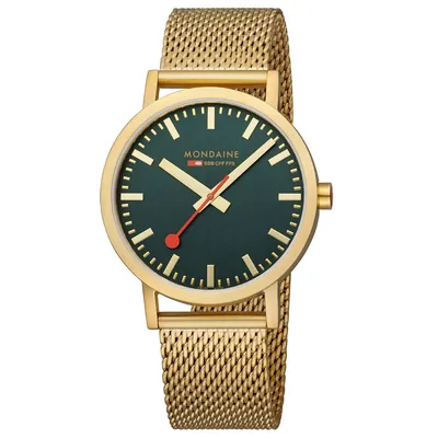Produktbild von Mondaine Herren Uhr Classic Armbanduhr 40 mm A660.30360.60SBM Edelstahl