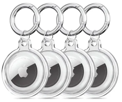 Immagine prodotto di Supporto Custodia Trasparente per Apple AirTag - 4 Pezzi KP37027