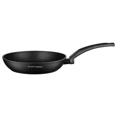 Produktbild von FLORINA - Bratpfanne aus Aluminium BONO | 20 cm Durchmesser | Pfanne Induktion | Antihaftbeschichtet Universalpfanne | Geeignet für Induktionsherd, Gasherd und Elektroherd (Schwarz)