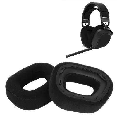Obrázek produktu pro Náhradní polstří do sluchátek, tlumící hluk, zesílené, měkké a prodyšné, kompatibilní s headsetem Corsair HS80 RGB