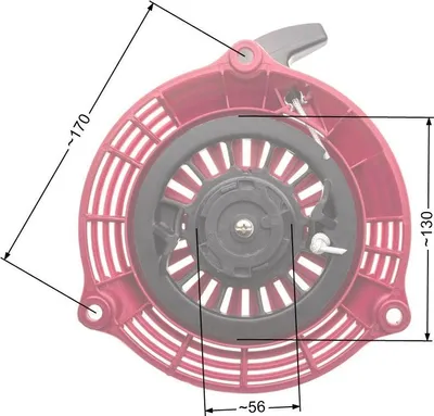 Obrázek produktu pro Startér Honda GCV160 GCV135 GC160 náhradní 28400-ZM0-013 / 28400-ZM0-003 / 28400-ZL8-013ZA NZ550