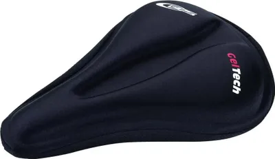 Produktbild von Ges Gel Tech Anatomic Fahrradsattelbezug Schwarz 300 x 220 mm Schwarz 300 x 220 mm