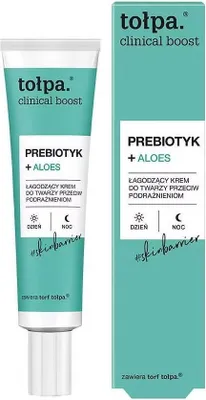 Immagine prodotto di Tolpa Cilinical Boost Prebiotics + Aloe Vera Crema Viso Lenitiva 40Ml