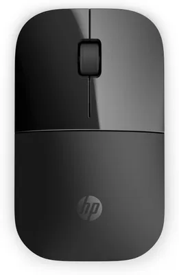 Produktbild von HP Z3700 Wireless-Maus - Schwarz - Beidhndig - Optisch - RF Wireless - 1200 DPI - Schwarz