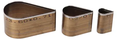 Image de Outil de découpe du cuir en 3 parties en acier rapide, pince à perforer pour cuir, emporte-pièce, outils de découpe du cuir DIY