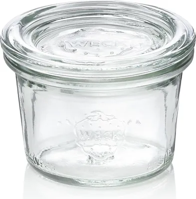 Produktbild von WECK 80 Sturzglas 80ml 12er-Karton ohne Ringe und Klammern