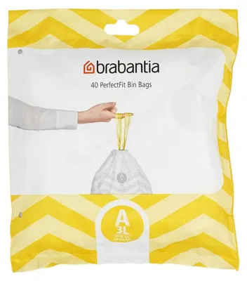 Produktbild von Brabantia PerfectFit Müllbeutel 3 L (A) 200 Stk