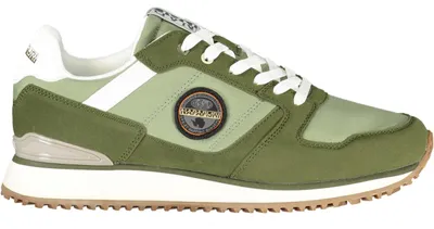 Image de Napapijri sneakers pour homme en polyuréthane vert