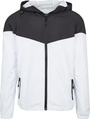 Immagine prodotto di Urban Classics - Giacca TECH Windrunner nero / bianco - M