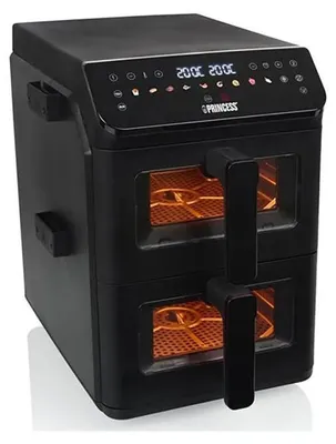 Obrázek produktu pro Princess 182490, Horkovzdušná fritéza, 11,2 l, 50 °C, 200 °C, 60 min, Dvojitý