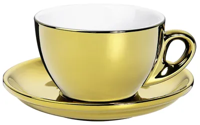 Image de Cilio Tasse à cappuccino ROMA, or