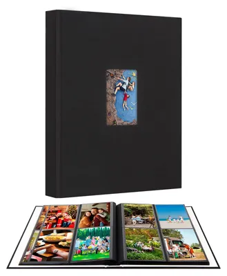 Image de Album photo de format 3,5x5 pouces, avec 256 pochettes et couverture en lin
