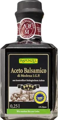 Image de Rapunzel Aceto Balsamico di Modena I.G 250ml