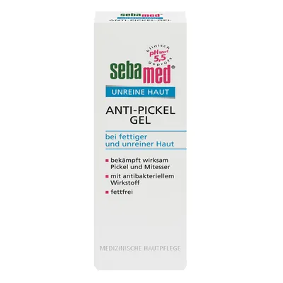 Zdjęcie produktu dla Sebamed Anti Pimple Żel antybakteryjny skuteczny przeciw pryszczom 10ml