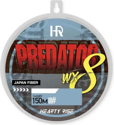 Produktbild von Hearty Rise Predator WX8 Line - 150m geflochtene Angelschnur, Farbe:Yellow, Durchmesser/Tragkraft:0.12mm / 8.20kg