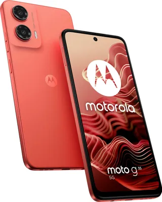 Produktbild von Motorola moto g35 5G, 17,1 cm (6.72"), 4 GB, 128 GB, 50 MP, Android 14, Rot